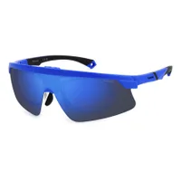 Polaroid Sunglasses PLD 7056/CI/S in MATT BLUE, three quarter view