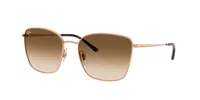 Ray-Ban Sunglasses RB3788I in Rosegold (920251), front three-quarter view