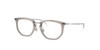 Ray-Ban Frame RY9085V in Grey / Transparent (7519), front three-quarter view