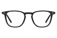 Seventh Street 7A 086 square eyeglasses in black, straight front view