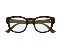 Gucci Frame GG2090O in Dark Havana (004), straight front view
