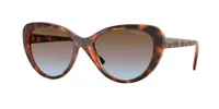 Vogue Eyewear Frame VO5649SI in Dark Havana (W65648), front three-quarter view