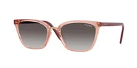 Vogue Eyewear Frame VO5597SI in Transparent Pink (28648G), front three-quarter view