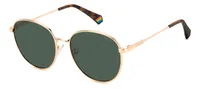 Polaroid Sunglasses PLD 6215/S/X in Gold Copper (DDB), front three-quarter view