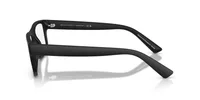 Armani Exchange Frame AX3135 in Matte Black (8078), side profile view
