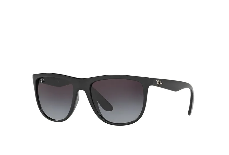 Ray-Ban RB4251I sunglasses in Black / Grey Gradient (601/8G), front three-quarter view