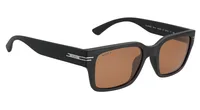 Scott SC3258 Barrie C2 matte black sunglasses, three-quarter view from the right