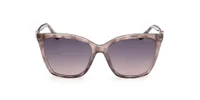 Guess GU00191 sunglasses in 20B Grey Havana, straight front view