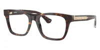 Burberry BE2445 eyeglasses in Dark Havana (4205), three-quarter view