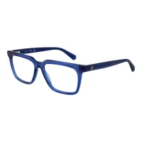 Guess Frame GU50133 in Shiny Blue (090), front three-quarter view