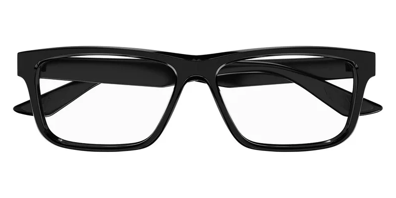 Puma Frame PU0444O in Black (001), front three-quarter view