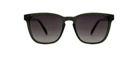 Opium OP-1906 wayfarer sunglasses in green (C04), front view