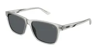 Puma Sunglasses PU0467S in Crystal (005), front three-quarter view