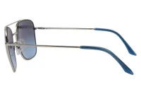Vogue VO4204SI sunglasses in silver with blue tips (323/V1), side profile view