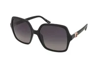 Guess Sunglasses GU00190 in Black (01D), front three-quarter view