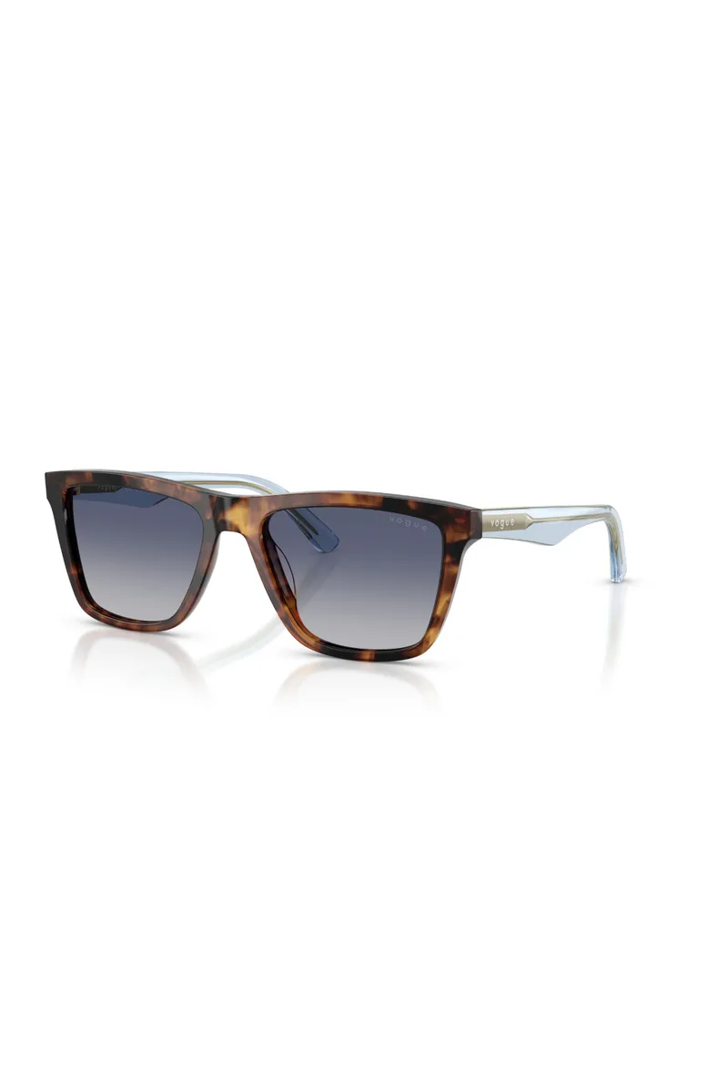 Vogue Eyewear Sunglasses VO5664SI in Honey Tortoise with Grey Gradient lenses (28194L), front three-quarter view