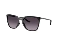 Oakley Sielo SQ OO9480 sunglasses in Polished Black Ink with Prizm Grey Gradient lenses, front three-quarter view