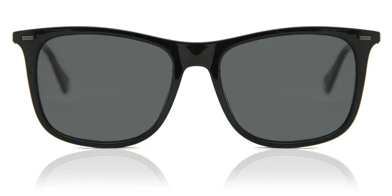 Polaroid Sunglasses PLD 2109/S in Black (807), straight front view