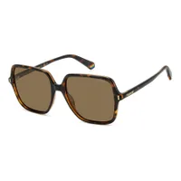 Polaroid Sunglasses PLD 6219/S in HAVANA, three quarter view