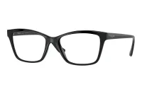 Vogue Eyewear VO5420 eyeglasses in black (W44), front three-quarter view
