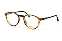 Carrera Frame 233 in Striped Brown (KVI), front three-quarter view