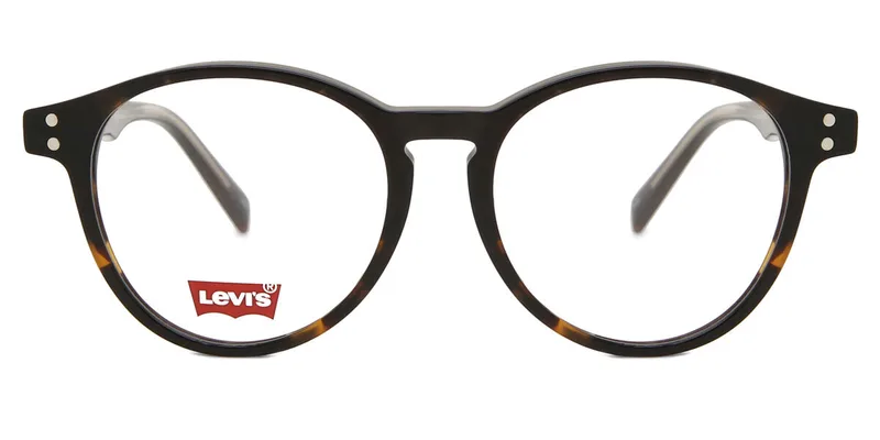 Levi's Frame LV 5013 in Dark Havana (086), straight front view