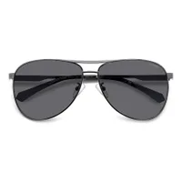 Polaroid Sunglasses PLD 2160/G/S/X in DARK RUTHENIUM, front view