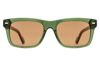 Royal Enfield RE-20011 sunglasses in transparent green (C05), straight front view