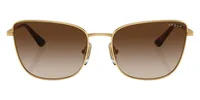Vogue Eyewear Sunglasses VO4308S in Gold / Brown Gradient (280/), front view
