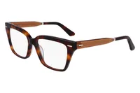 Calvin Klein Frame 22539 in Brown / Havana (240), front three-quarter view
