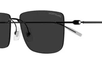 Mont Blanc Sunglasses MB0429S in Black (001), detail view