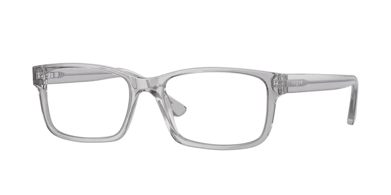 Vogue Eyewear Frame VO5013I in Transparent Grey (2820), front three-quarter view