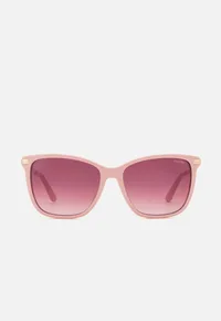 Guess GU00322 72T pink butterfly sunglasses with gradient lenses, straight front view