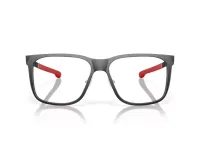 Oakley Hip Tone OX8182 eyeglasses in Satin Light Steel (04), straight front view
