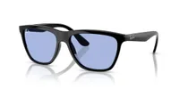 Ray-Ban RB4442I Sunglasses in Black (601/80), front three-quarter view