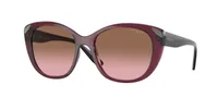 Vogue Eyewear Sunglasses VO5457S in Transparent Cherry (2989), front three-quarter view