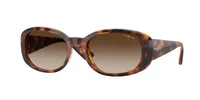 Vogue Eyewear Frame VO5663SI in Dark Havana (W65613), front three-quarter view