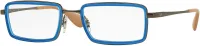 Ray-Ban Frame 6337 in Gunmetal (2620), front three-quarter view
