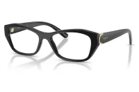 Vogue VO5676 eyeglasses in black (W44), front three-quarter view