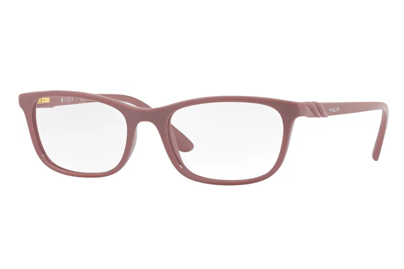 Vogue Eyewear VO5181II eyeglasses, colour 2565 dusty rose acetate rectangular frame, front three-quarter view