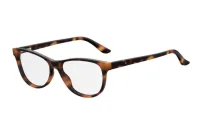 Seventh Street 7A 505 086 Havana acetate cat-eye eyeglasses, front three-quarter view