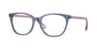 Vogue Eyewear Frame VO5533I in Transparent Blue (2830), front three-quarter view