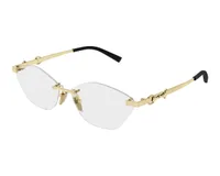 Gucci Frame GG2050O in Gold (002), front three-quarter view