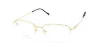 Stepper Frame 60264 in Gold (F010), front three-quarter view
