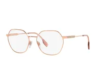 Burberry Frame BE1350 in Gold (1337), front three-quarter view