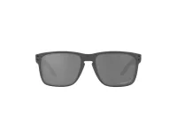 Oakley Holbrook XL OO9417 in Steel (30) with Prizm Black Polarized lenses, straight front view