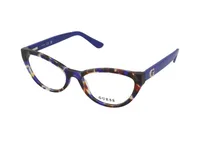 Guess Frame GU50236 in Blue, Brown, Havana (092), front three-quarter view